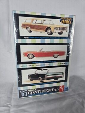 AMT '65 Lincoln Continental 3-in-1 Model Kit (1:25 Scale) – NIB / Sealed